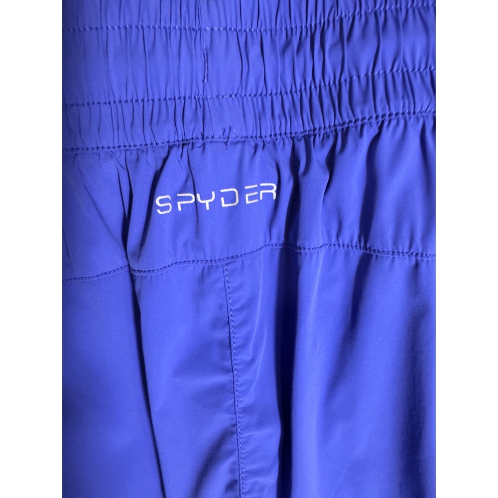 Spyder Womens Royal Blue 2-in-1 Running Athletic Shorts Drawstring Pockets 3in - Picture 8 of 13